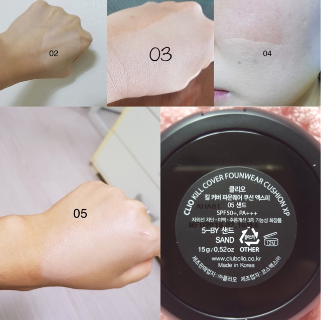 Phấn Nước Clio Kill Cover  Founwer Cushion XP SPF 50+ PA +++ | BigBuy360 - bigbuy360.vn