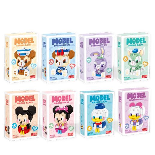 Lego 3d chuột mickey