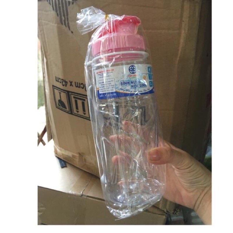 Bình nước học sinh 500ml, 750ml - chai đựng nước