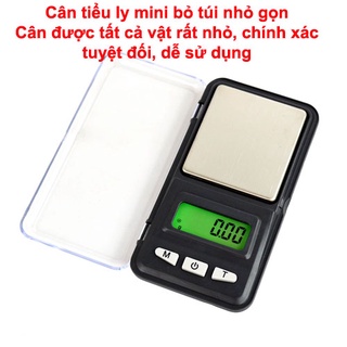 Cân tiểu ly mini bỏ túi beemun ☀️độ chính xác cao☀️ 200g/0.01g - 500g/0.01g dễ sử dụng, cân từ 0.01g, nhỏ gọn bỏ túi