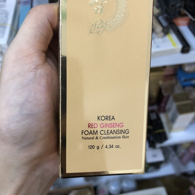 Sữa rửa mặt 💖FREESHIP💖 Sữa rửa mặt sâm vàng Hàn Quốc Korea red ginseng foam cleansing | BigBuy360 - bigbuy360.vn