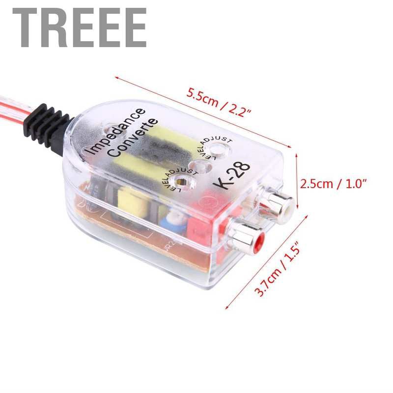 Bộ Khuếch Đại Âm Thanh Siêu Trầm Treee Cho Xe Hơi