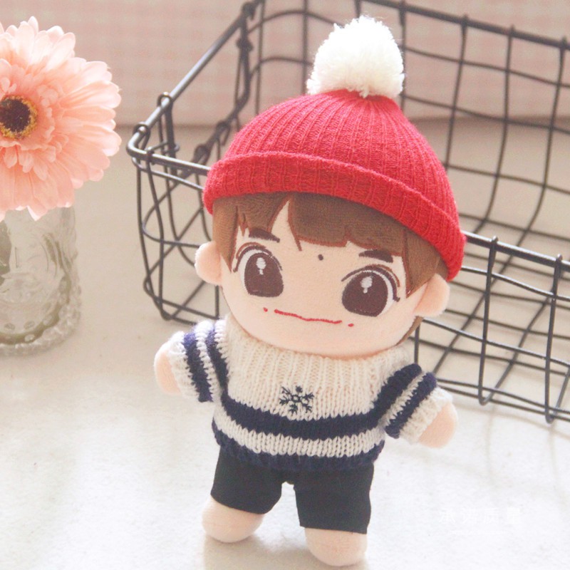 Búp Bê Nhồi Bông Hình Nhân Vật Hoạt Hình 20cm Xinh Xắn