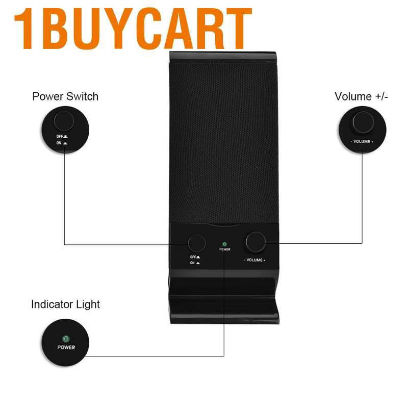 [1BUY]Loa Mini Cổng Usb 2.0 1buycart Sada Cho Điện Thoại / Pc