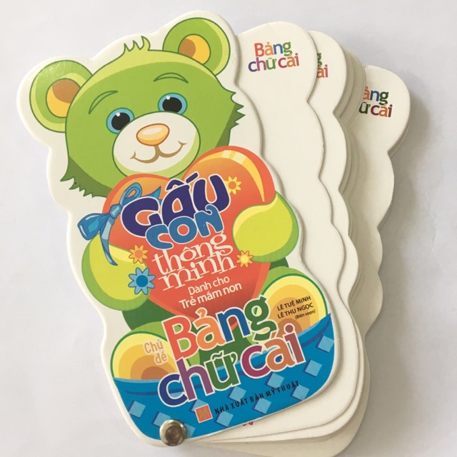 Sách: Gấu Con Thông Minh - Bảng Chữ Cái - TSMN