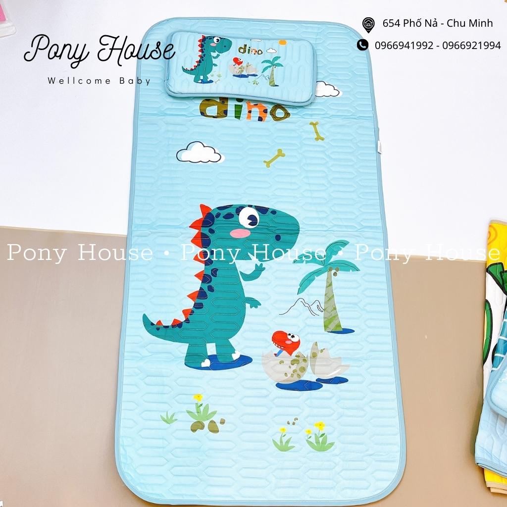 Chiếu Điều Hòa Cao Su Non Tặng Kèm Gối Cho Bé, Chiếu Cao Su Non 5D Thoáng Mát Cho Bé Từ Sơ Sinh