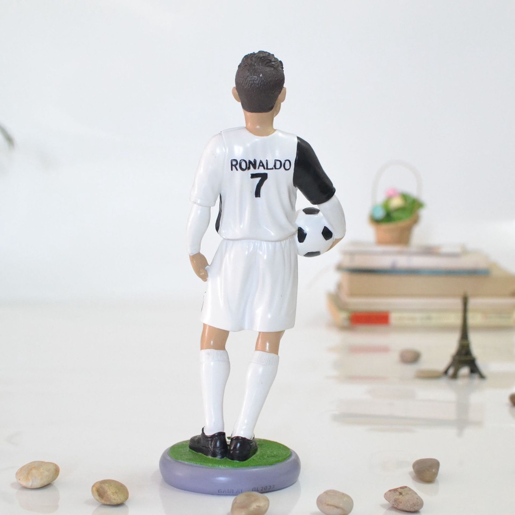 Mô Hình Cầu Thủ Bóng Đá Messi Cristiano Ronaldo 29cm
