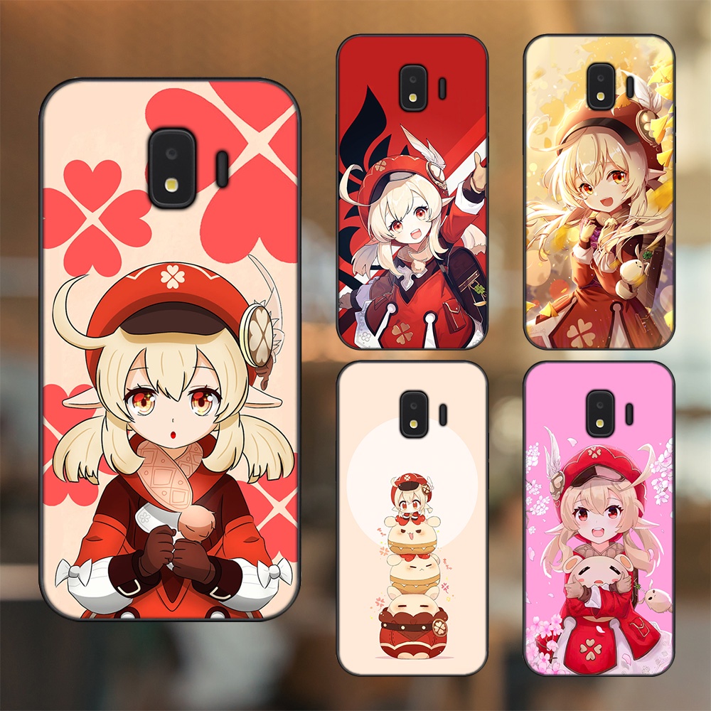 Ốp lưng Samsung J2 Core, J2 Pro 2018 viền đen in hình Klee Genshin Impact