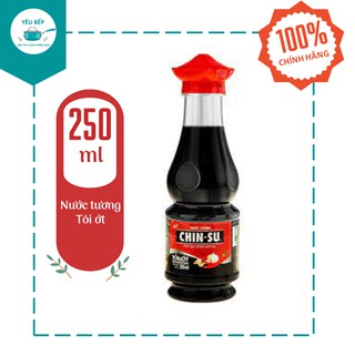 Nước tương Chinsu Tỏi ớt 250ml thấm vị cay đậm vị ngon