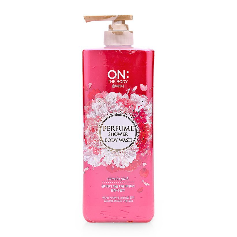 Sữa tắm hương nước hoa On The Body Perfume Shower Body Wash - Classic Pink (900ml)