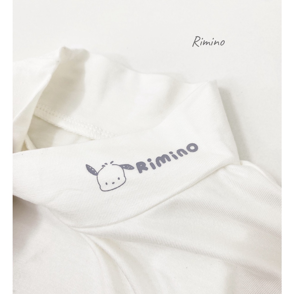 Áo thun lạnh cổ cao in chữ cho bé từ 6-16kg