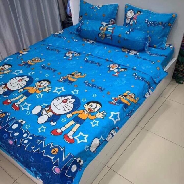Bộ gra giường 5 món ẢNH THẬT