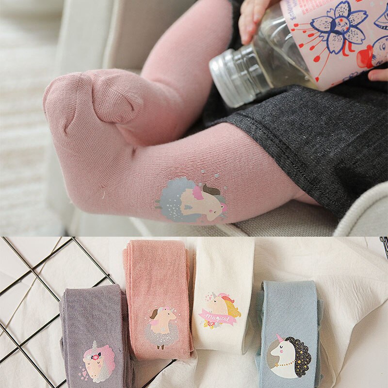 Hoạt Hình Quần Tất Giữ Ấm Cho Bé Gái