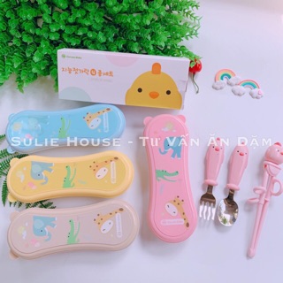 Bộ thìa dĩa đũa Goryeo Baby Hàn Quốc cho bé ăn dặm