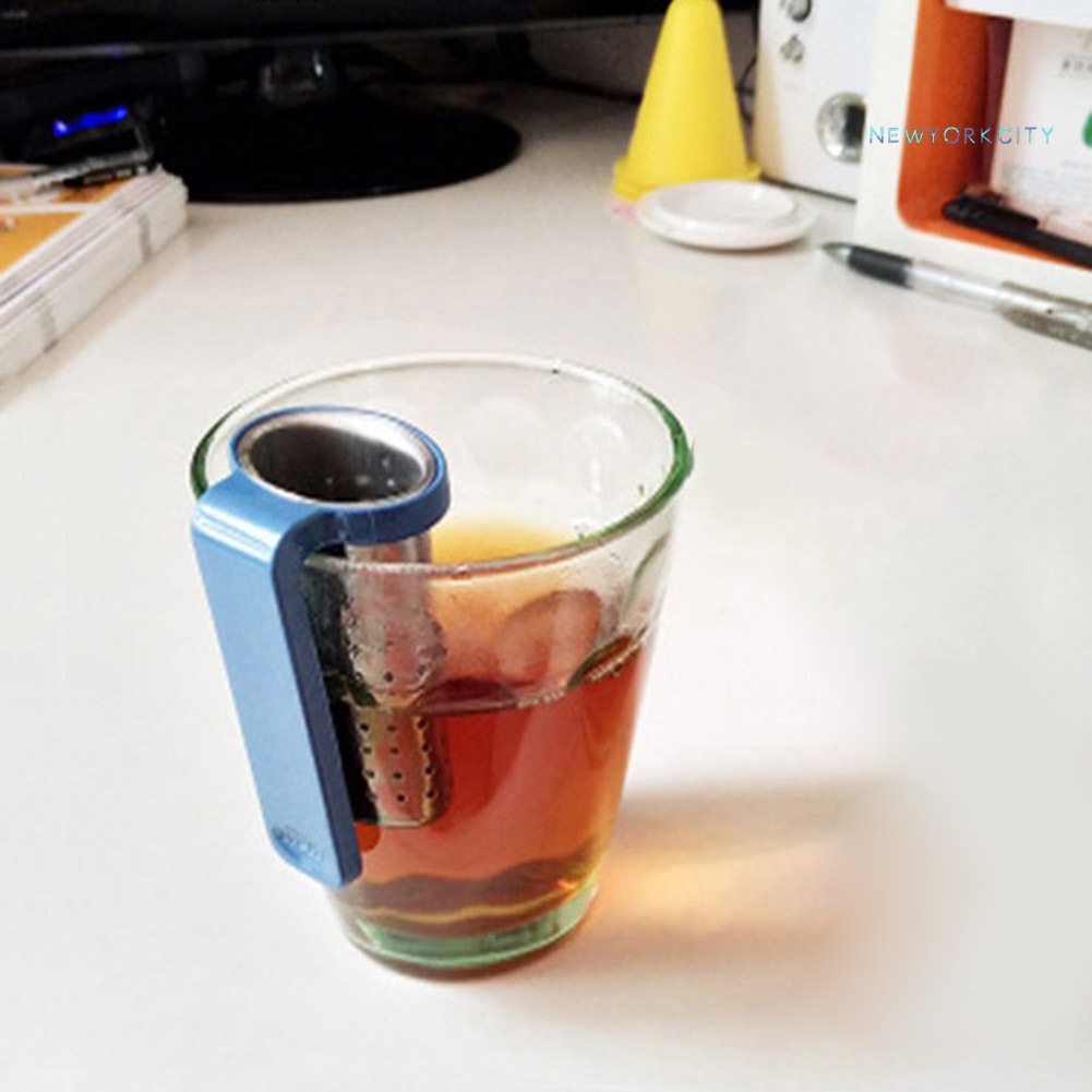 Dụng Cụ Lọc Trà Bằng Thép Không Gỉ Có Tay Cầm Tiện Dụng