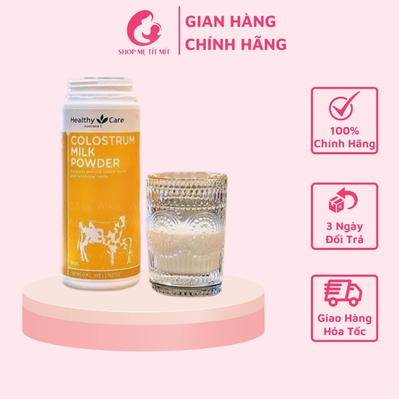 Sữa bò non Colostrum healthy care úc 300g