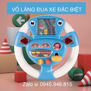 HỒI HỘP, KỊCH TÍNH với Vô Lăng Đua Xe đặc biệt, size to 25cm. Đồ chơi vô lăng lái xe dành cho bé trai bé gái