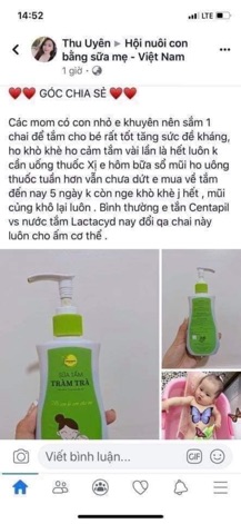 Sữa tắm TRÀM TRÀ cho BÉ  - Greenbon