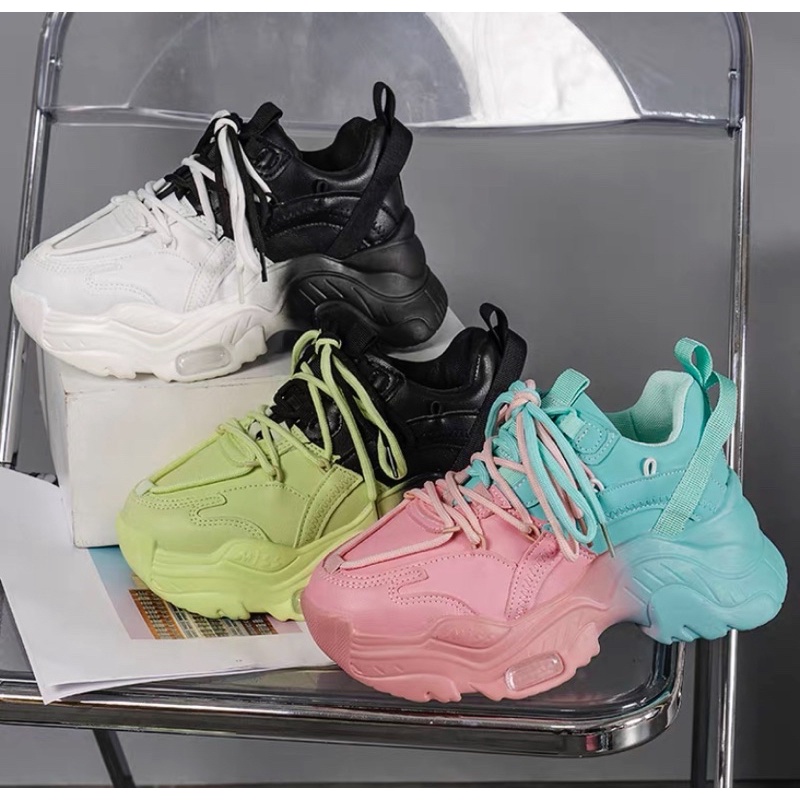 Giày thể thao phối màu siêu hot cá tính