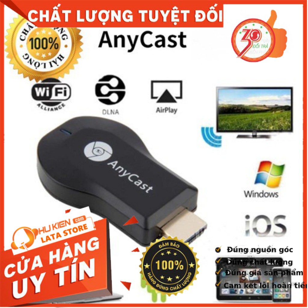 (NEW) THIẾT BỊ KẾT NỐI HDMI KHÔNG DÂY CHO ĐT IPHONE. SAMSUNG, IPAD LÊN TIVI (SHOP YÊU THÍCH)