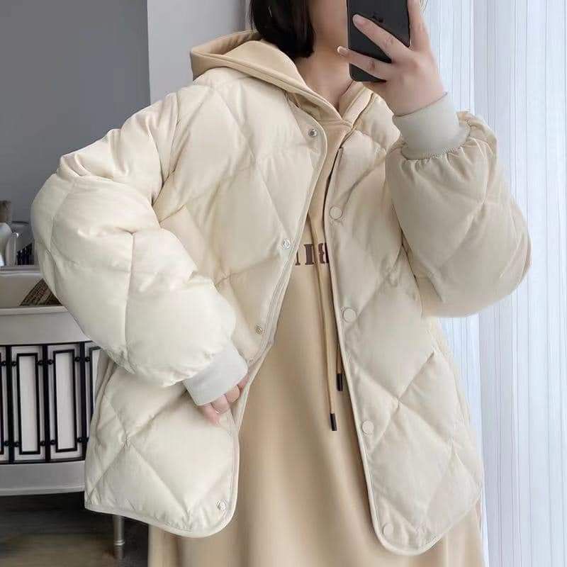 ÁO KHOÁC PHAO CHÁM NỮ THỜI TRANG