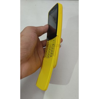 Điện thoại hình trái chuối độc đáo Nokia 8110 4G (China) màu cam - đen 