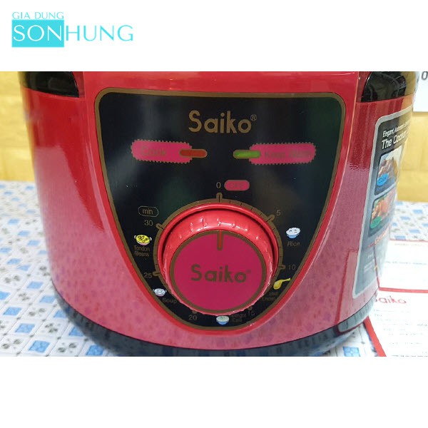 NỒI ÁP SUẤT SAIKO EPC-418 DUNG TÍCH 1.8 LÍT[BẢO HÀNH CHÍNH HÃNG 18 THÁNG]