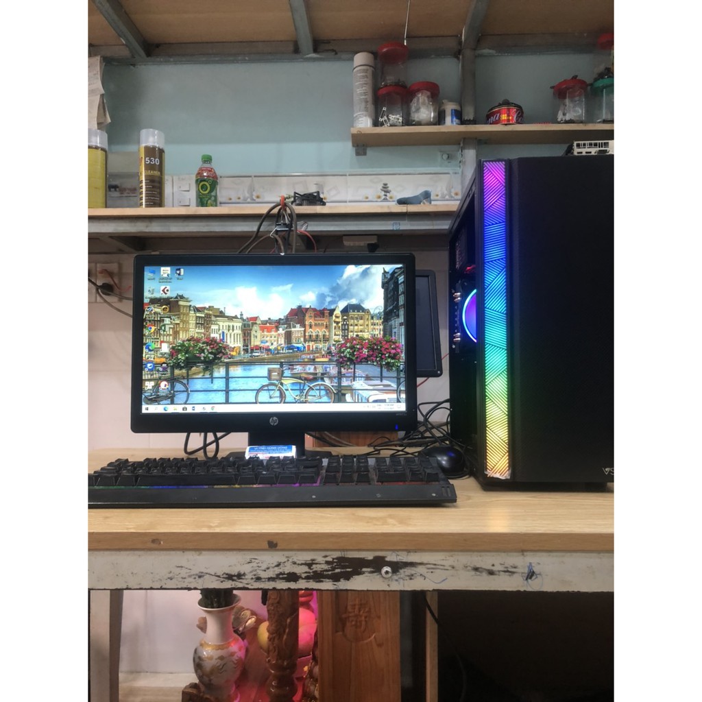 [Mã ELMS5TR giảm 5% đơn 5TR] Bộ máy tính bàn chơi game LOL, FIFA, pc chơi game giá rẻ i5 3470, ssd 120g, gt730 | BigBuy360 - bigbuy360.vn