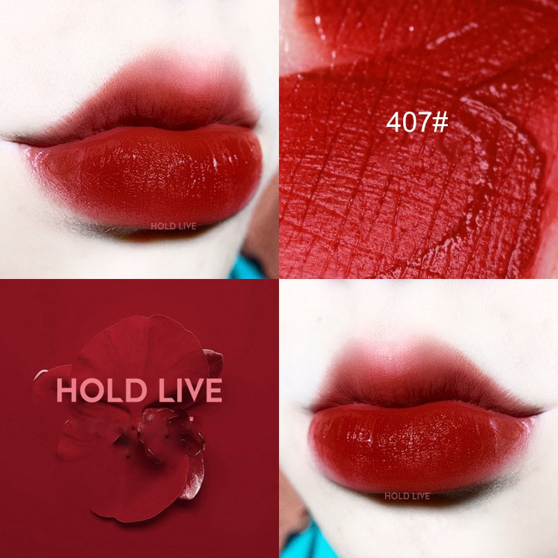 Son môi kem lì Hold Live Pro Air Mist Lip Glaze nắp vàng