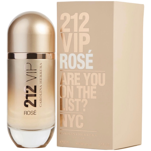 [Mẫu thử] Nước hoa Nữ 212 VIP Rose . Chính Hãng Có BH . ^ ₆