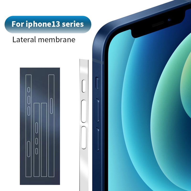 Miếng dán khung viền TPU mềm bảo vệ màn hình chống trầy cho iPhone 13 Pro Max Mini