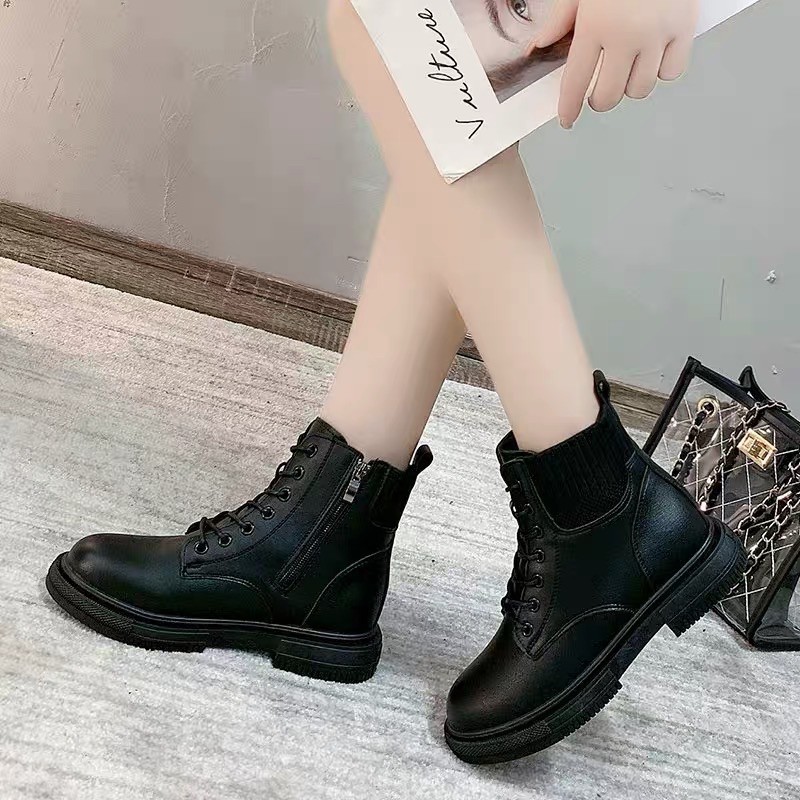 COMBAT BOOT❤️ BOOT CỔ CAO❤️ BOOT DA ❤️COMBAT BOOTS❤️G801