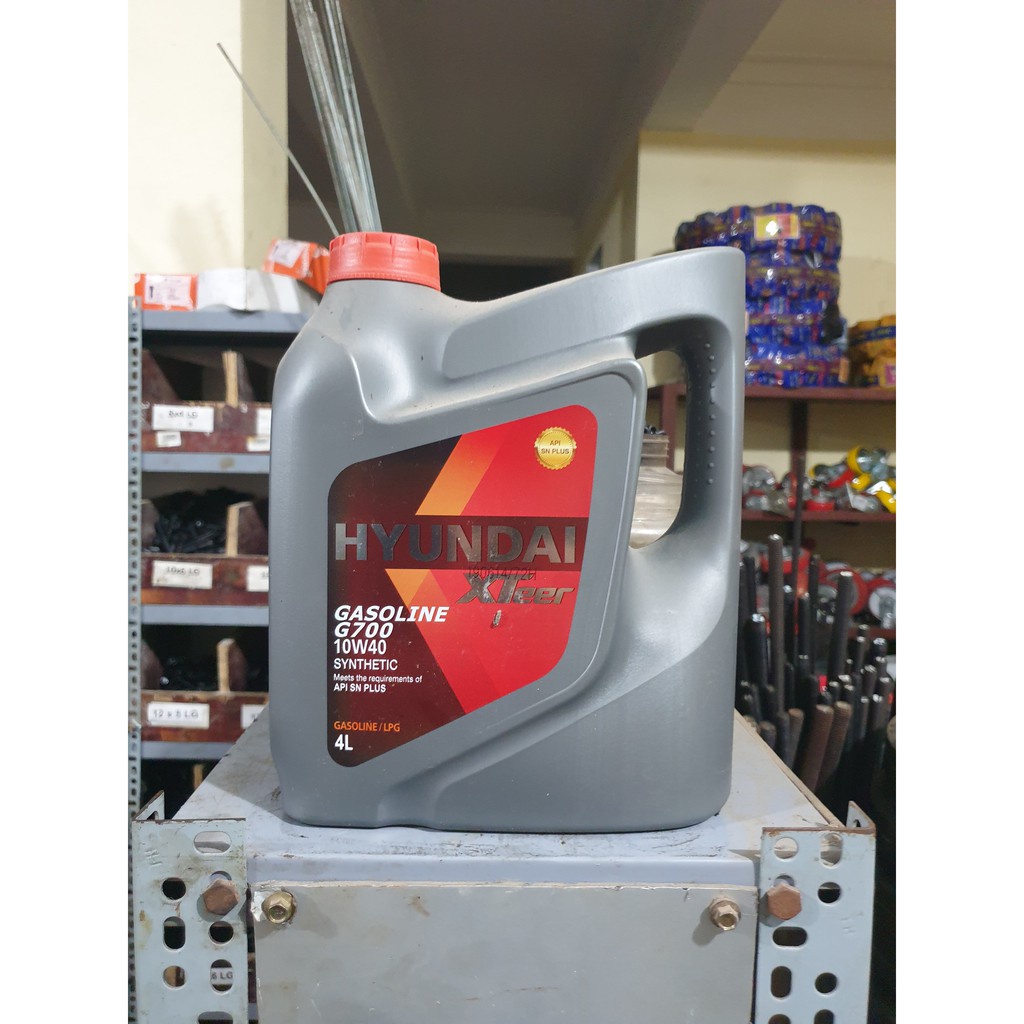 Dầu nhớt ô tô máy xăng Huyndai Xteer G700 - Nhập khẩu 100% từ Hàn Quốc Phù hợp cho xe chạy đời mới.