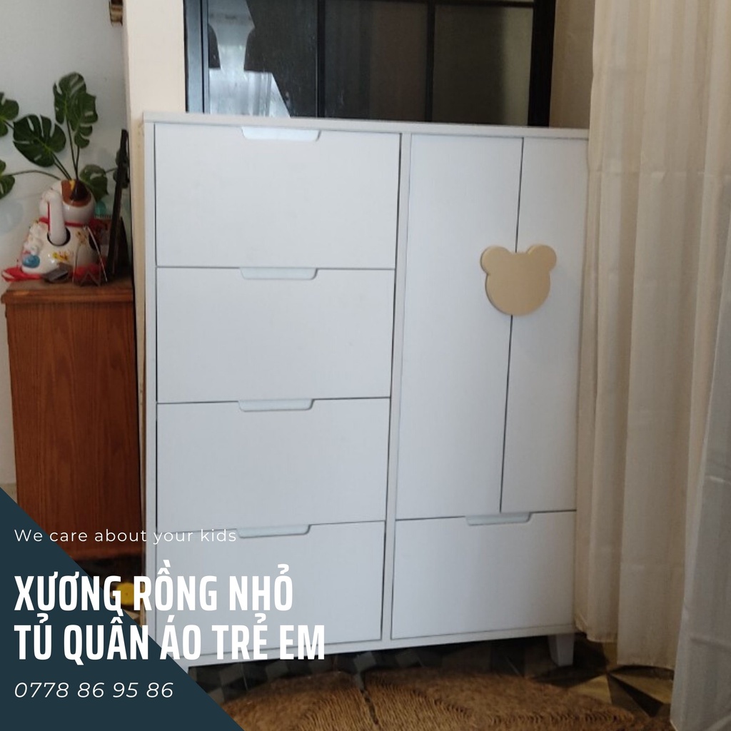 Tủ trẻ em thiết kế theo yêu cầu_Tủ gỗ trẻ em_XRN