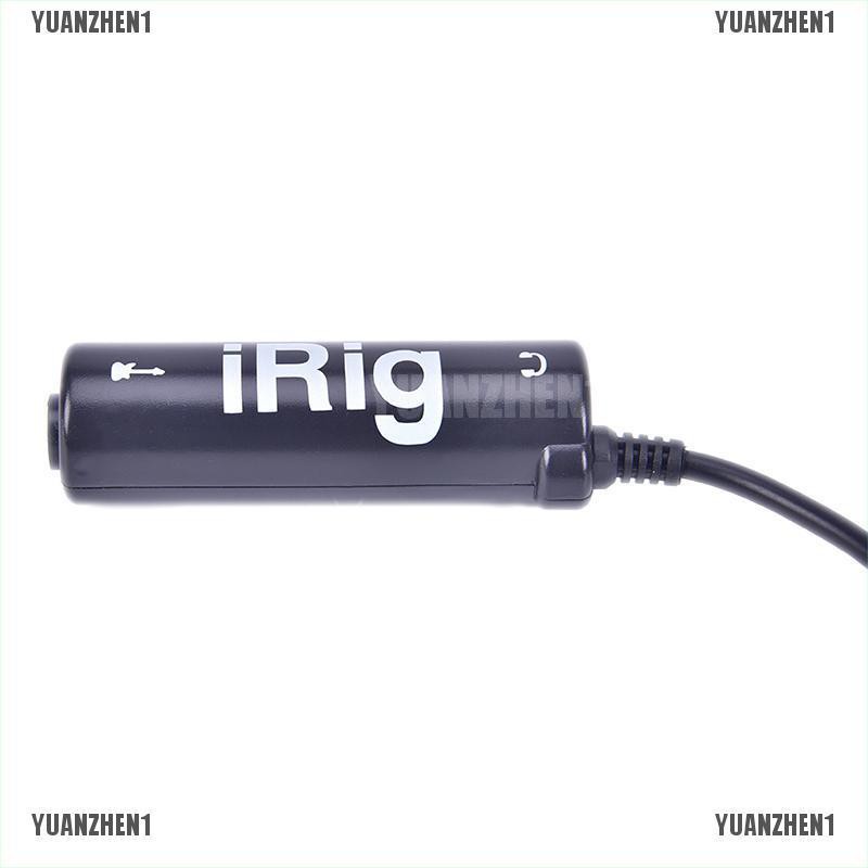 Cáp chuyển đổi giao diện IRig gắn guitar và điện thoại