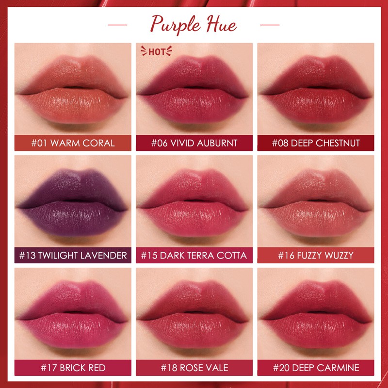 FOCALLURE Son môi Matte Mousse Moisturize 20 màu | BigBuy360 - bigbuy360.vn