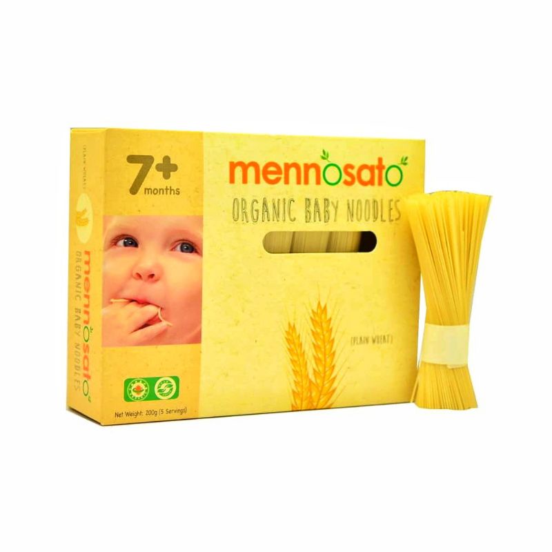 Mì sợi ăn dặm vị Lúa Mì hữu cơ cho bé MenNoSato