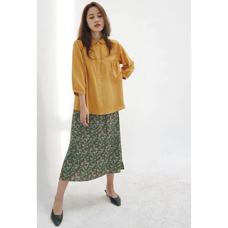 Chicka Chicka - Áo kiểu Peter pan collar shirt