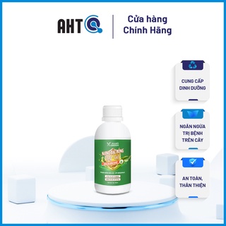 Nano bạc đồng Nano Xgreen cung cấp dưỡng chất, tăng đề khoáng, hỗ trợ cho cây có triệu chứng vàng lá, thối rễ 100ml