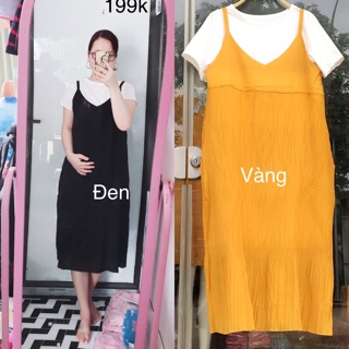 Váy maxi bầu