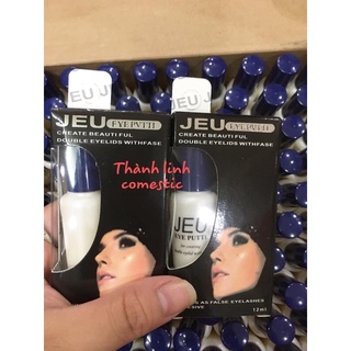 Keo dán mi JEU siêu dính chính hãng màu trong suốt không lộ chuyên dùng cho tất cả các loại lông mi