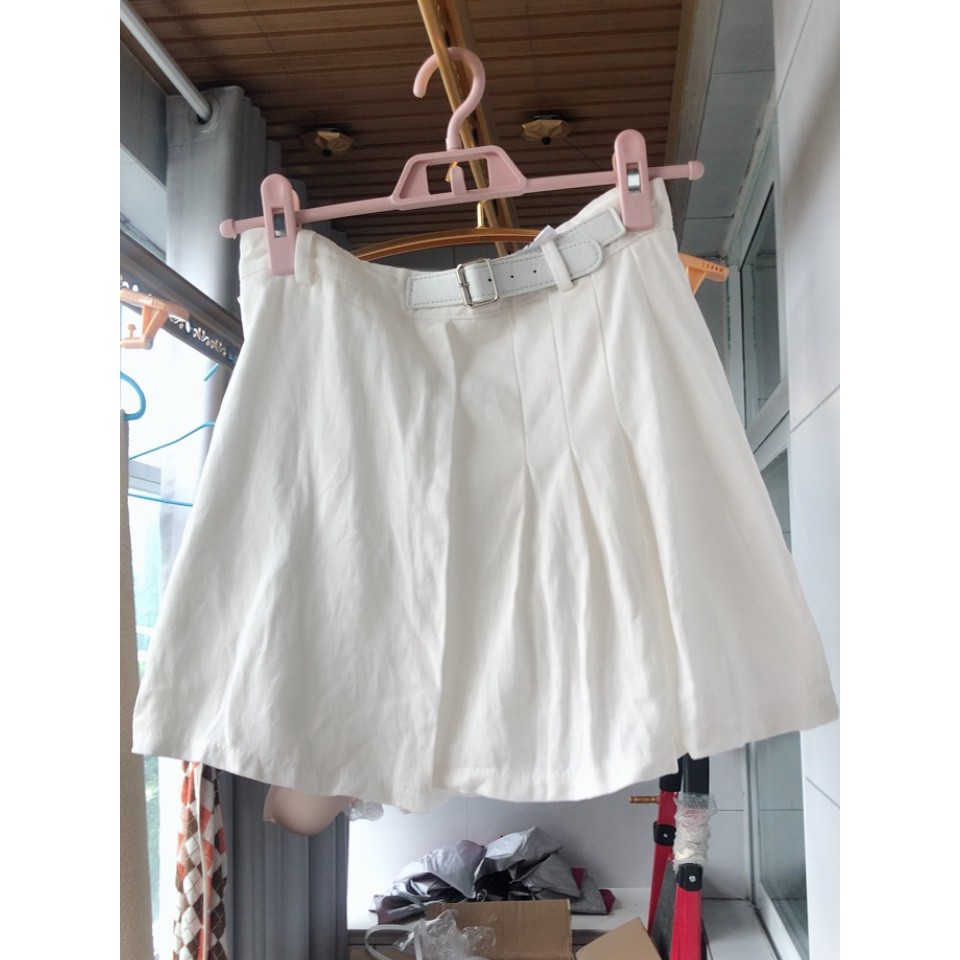 (R2125) chân váy bò ulzzang 2 màu size S M L(kèm ảnh thật) | BigBuy360 - bigbuy360.vn