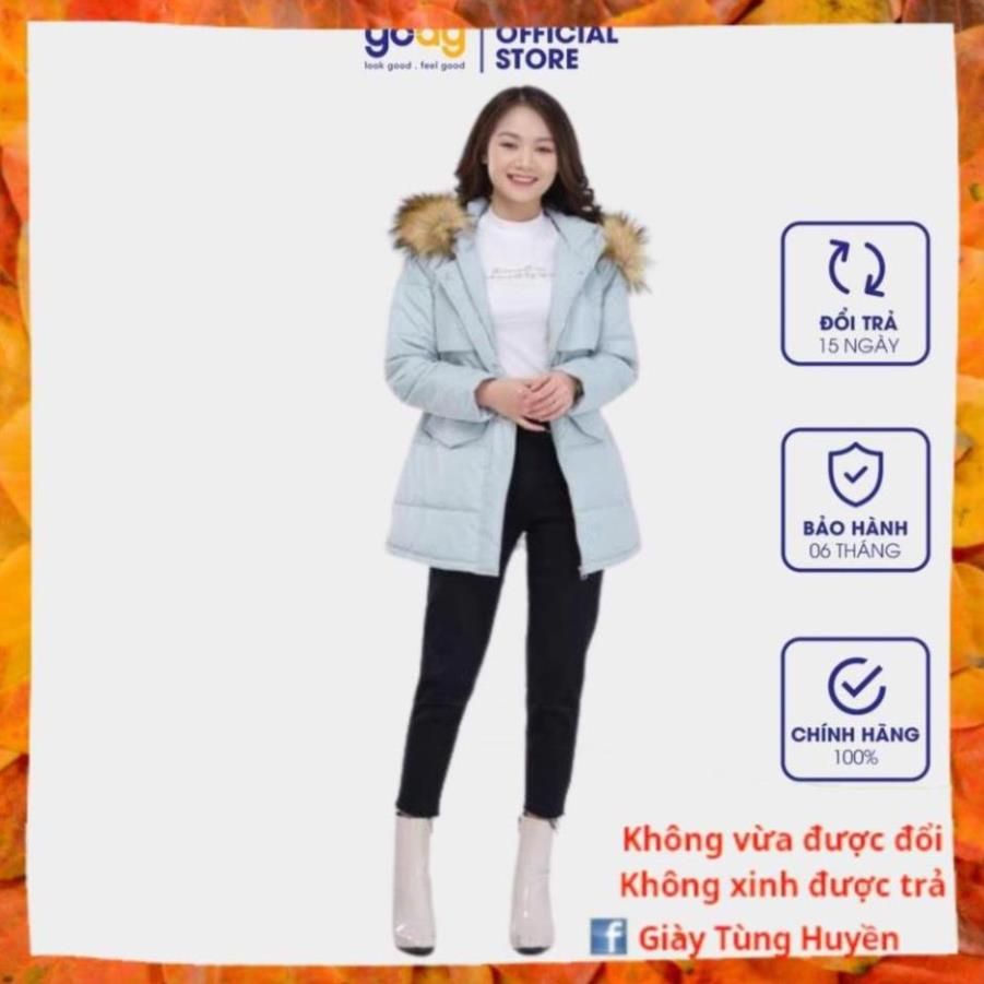 Áo phao YODY có mũ lông nhiều màu giữ ấm tốt, áo phao nữ cao cấp PHN3007 .. New !