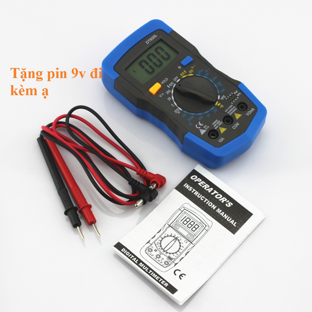 Đồng hồ đo vạn năng Digital Multimeter DT830L