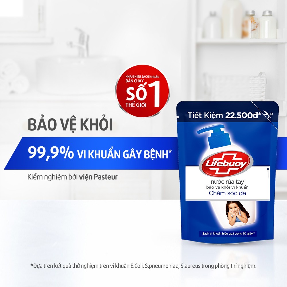 Nước rửa tay Lifebuoy túi 400g