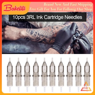 [Hàng mới về] 10 Kim xăm 3RL dụng cụ xăm hình chất liệu ABS