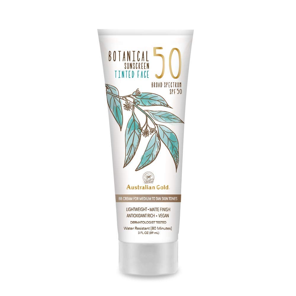 [USA] Chống nắng AUSTRALIAN GOLD BOTANICAL MINERAL LOTION SPF 50 - TINTED FACE 89ml