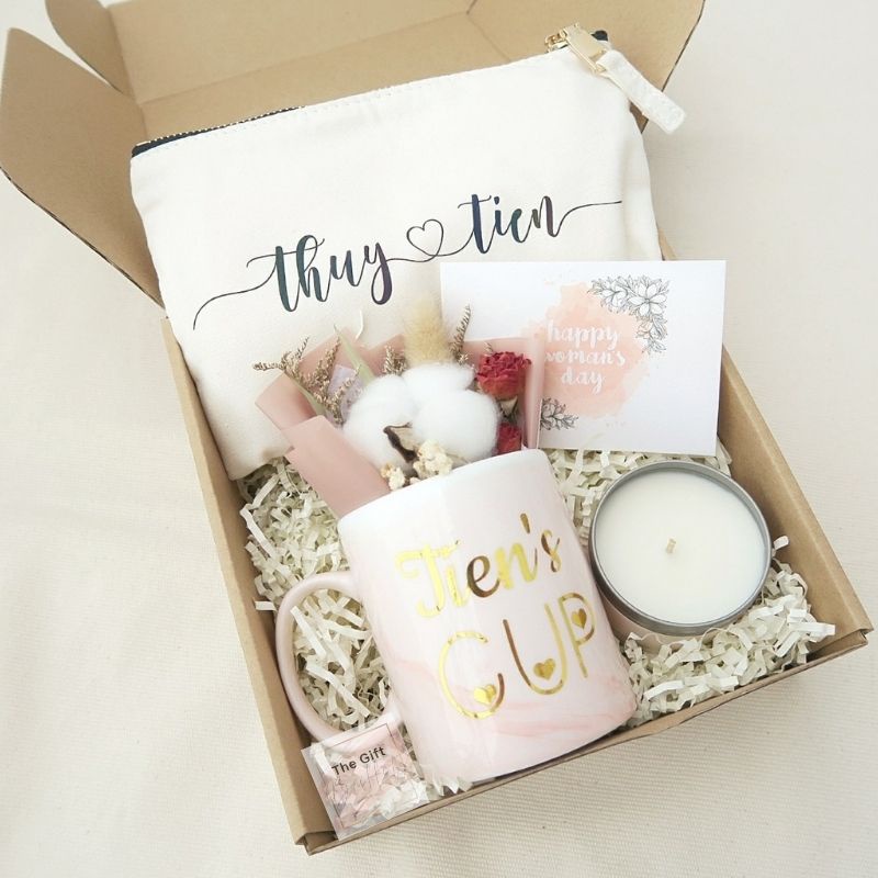 🎀Ví vải Canvas In tên theo yêu cầu 15x20cm🎀