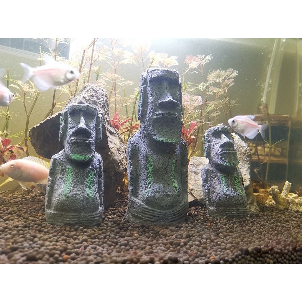 Mô hình tượng người phục sinh trang trí bể cá thuỷ sinh