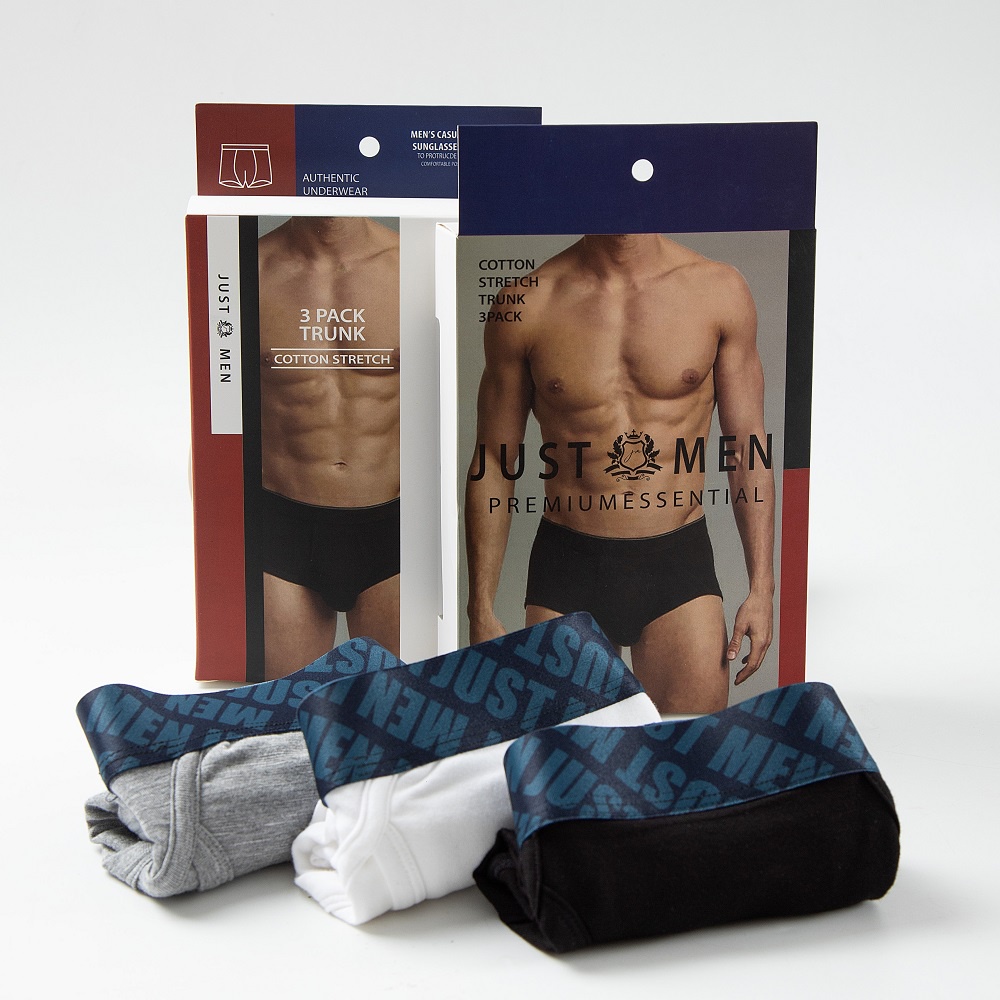 Set Quần Lót Nam Tam Giác JustMen chất vải thoáng mát